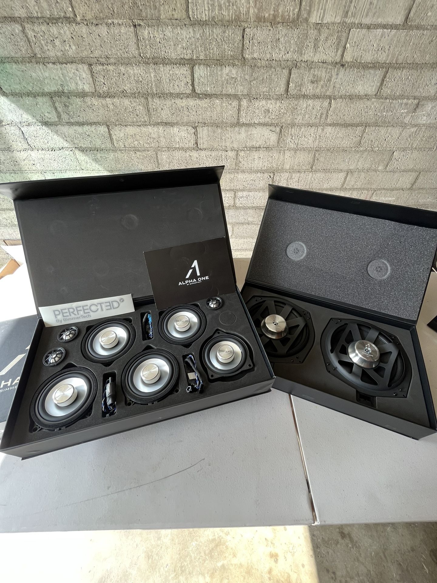 BMW Alpha One Speaker Upgrades for G05 X5,X6,X7