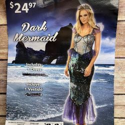 🌊🎃 Dark Mermaid Woman's Costume 🎃 🌊