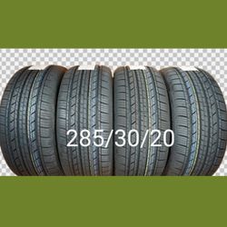 4 New Tires 285/30/20 $ 494 Nuevas 