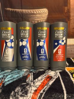 Dove Men+Care FIFA World Cup Body Wash 4-Pack