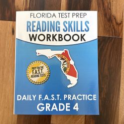 Florida Test Prep Reading Skills Workbook Grade 4