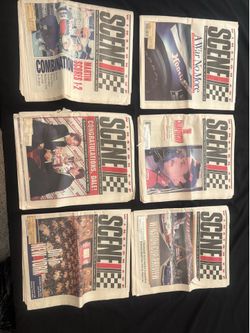 1990s NASCAR newspapers