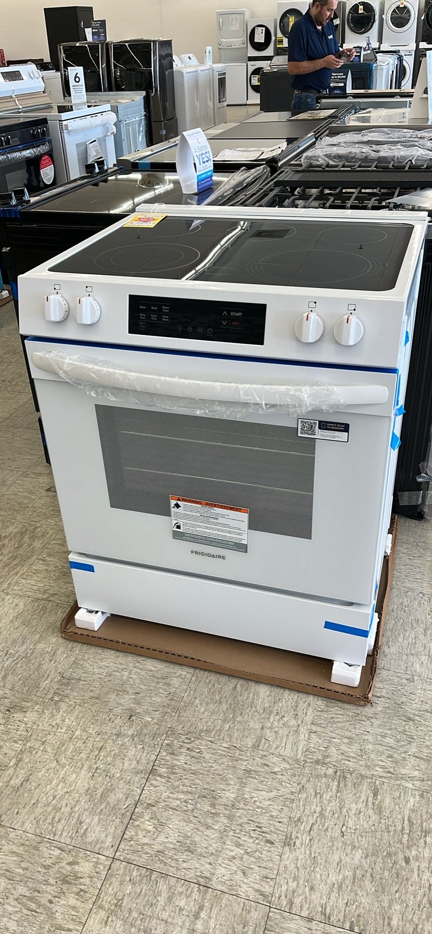 New Frigidaire Electric Range - 1 Year Warranty- Financing Available
