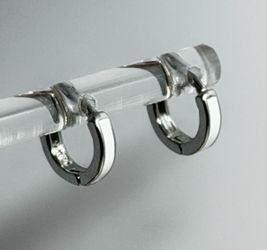 925 Sterling Silver Small hoops Earrings