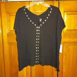 WOMENS LARGE BLOUSE FROM ANA NEW WITH TAG