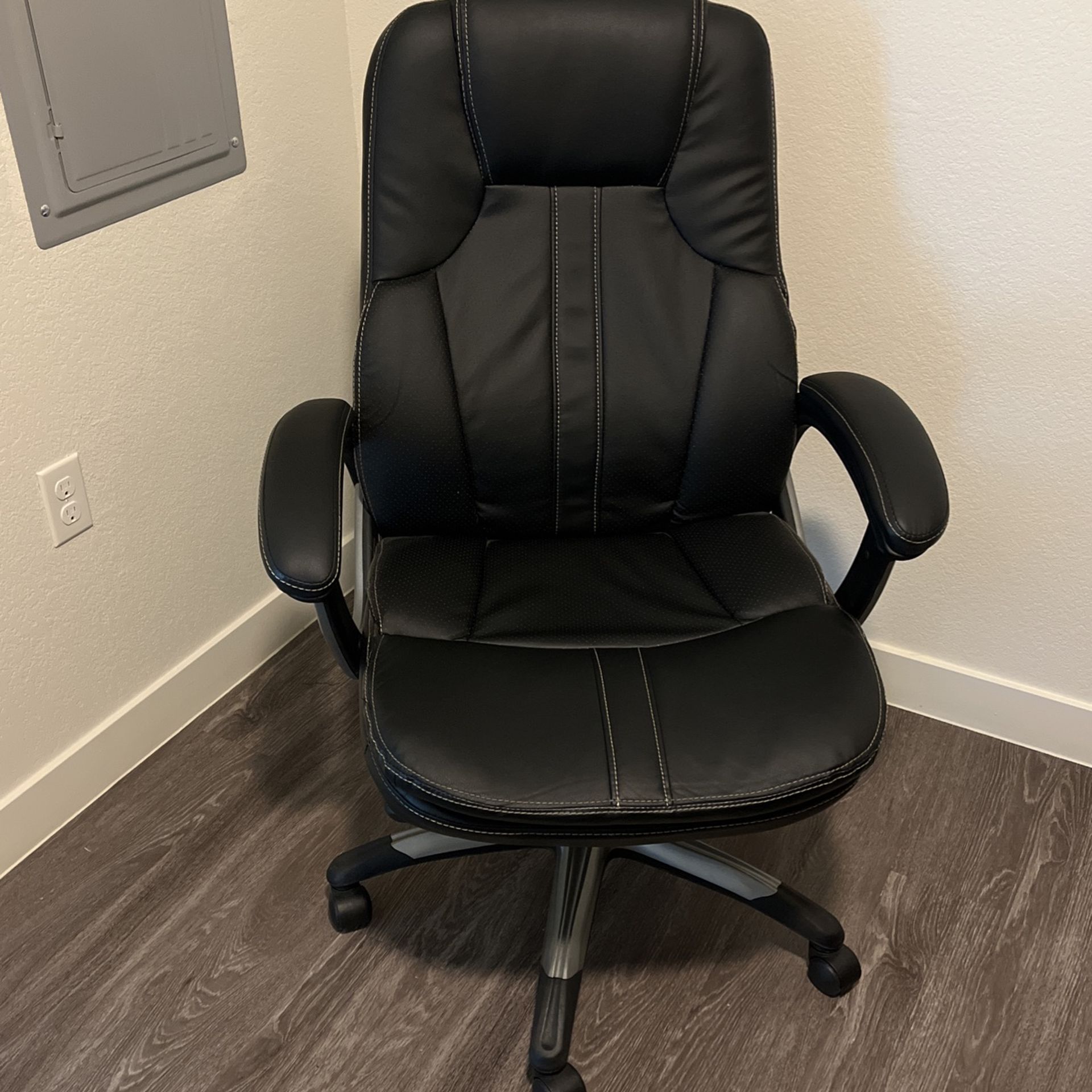 Office Chair and Roku TV