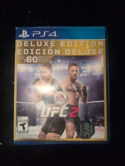 Deluxe edition UFC 2 for the PS4