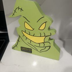 Nightmare Before Christmas Oogie LED Wood Sign 