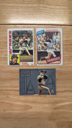 Reggie Jackson Baseball cards