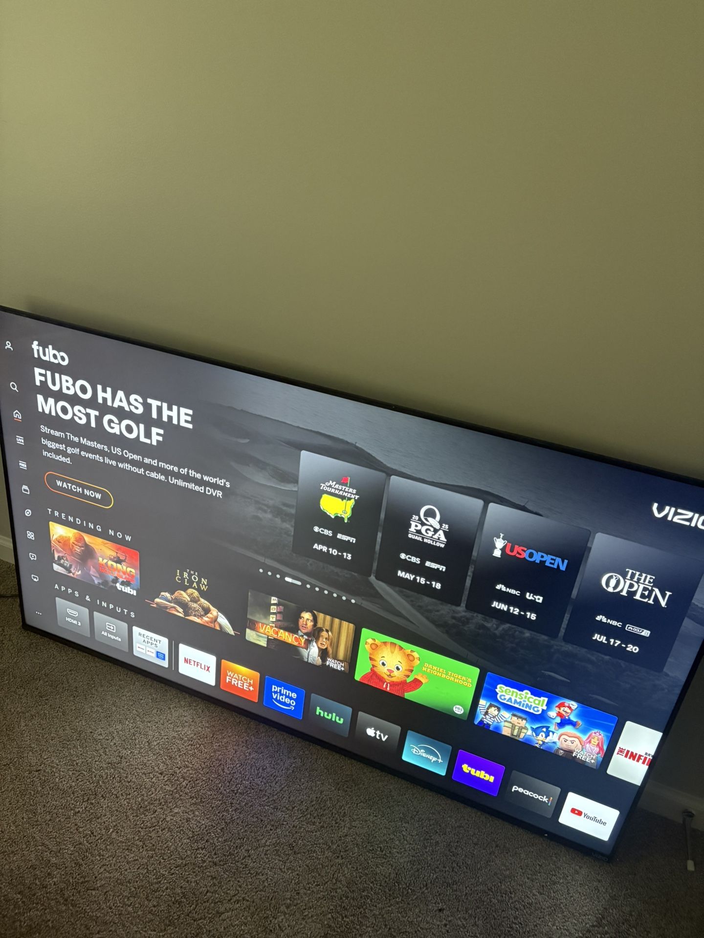 65inc Vizio v tv