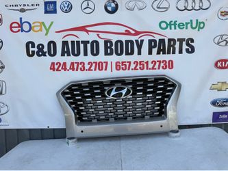 HYUNDAI PALISADE 2020 2021 2022 Front bumper center grille grill parrilla original used OEM