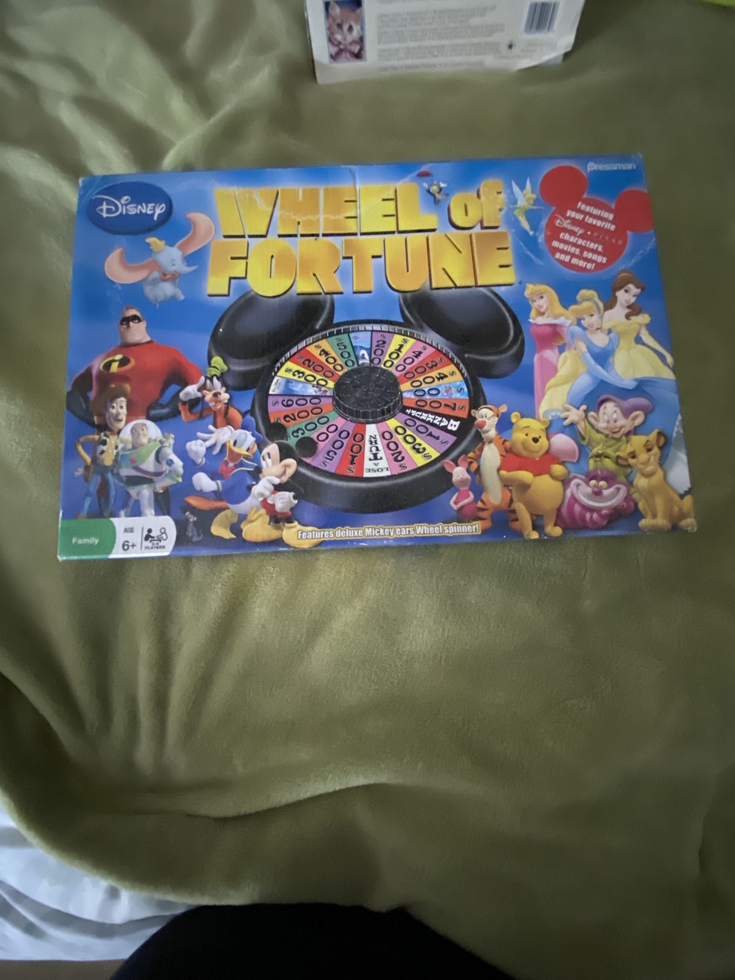 Disney Wheel Of Fortune Game
