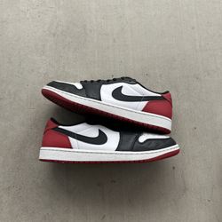 Jordan 1 Low Black Toe 