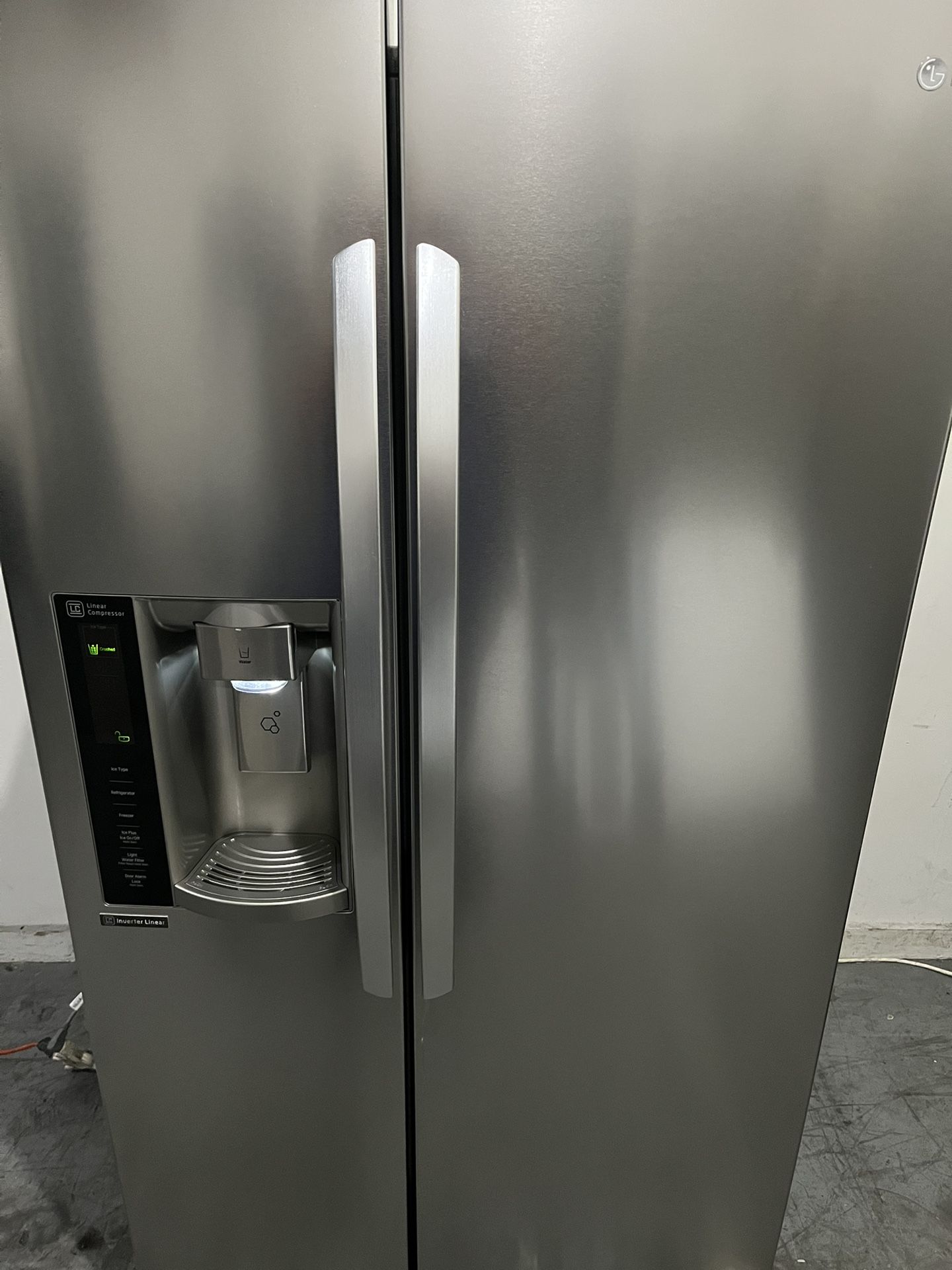 Lg Stainless Side By Side Refrigerator