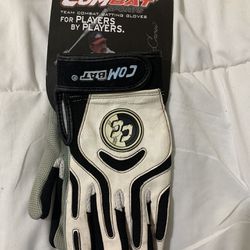 Baseball Batting Gloves Youth X Large . Fit Mens Small Too .combat Brand New  
