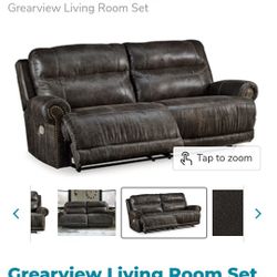 Ashley Grearview Power Reclining Sofas And Chair New In Box
