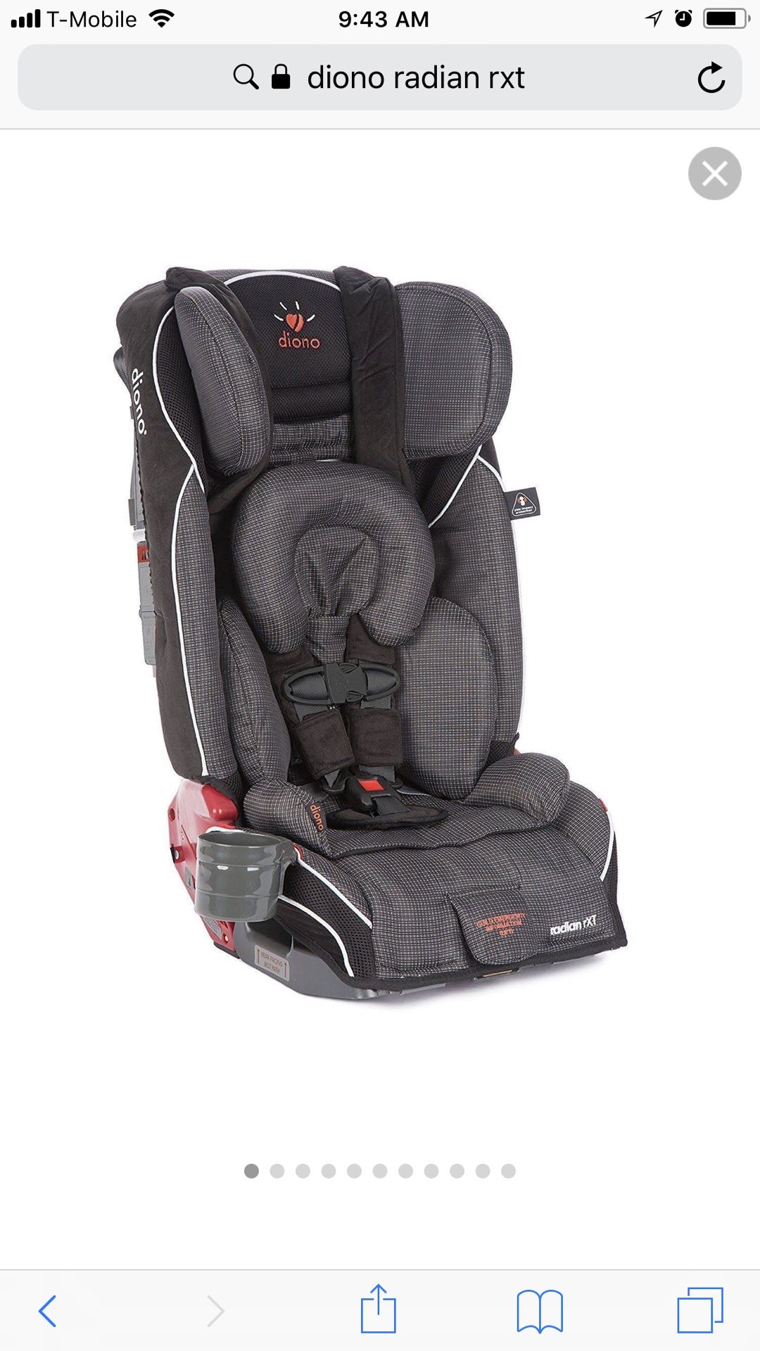 Diono Radian RXT car seat