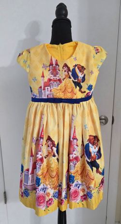 Belle princess dress size 5t - 6t
