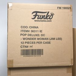 Funko Pop Deluxe Wonder Woman 282 