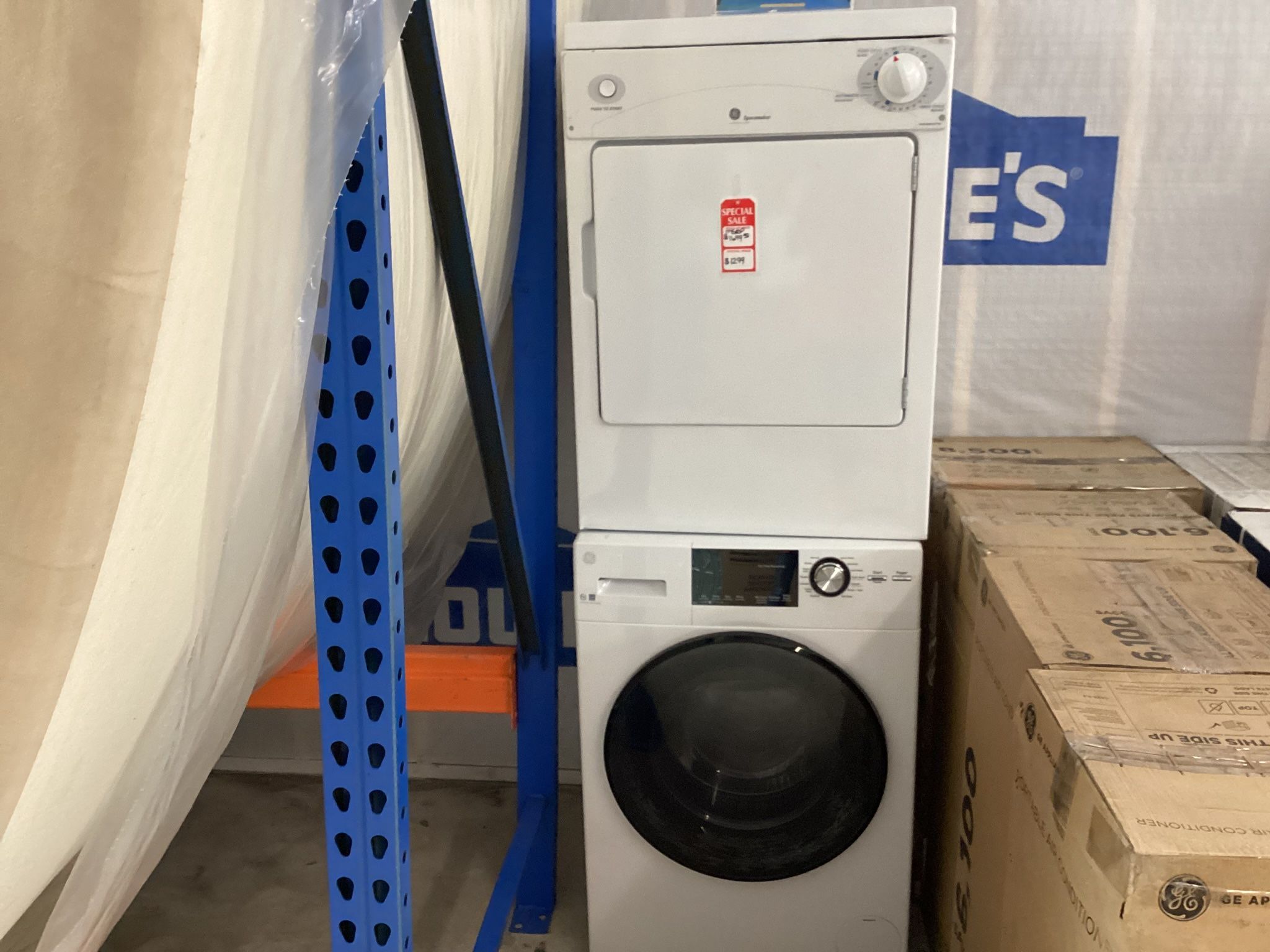 GE RV WASHER AND DRYER