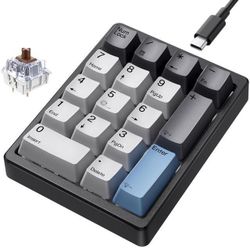 Kisnt Mechanical Number Pad – 17 Keys