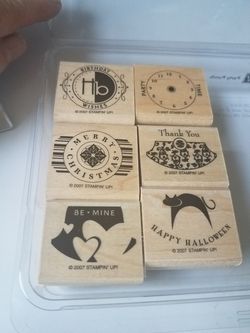 Rubber stamps Party Punch Stampin Up