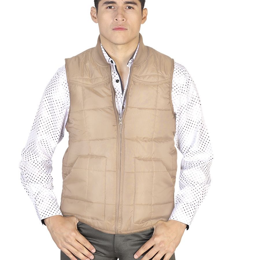 El General Casual Vest Khaki - Chaleco Casual El General Khaki