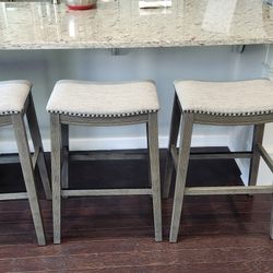 Island Stools Grey