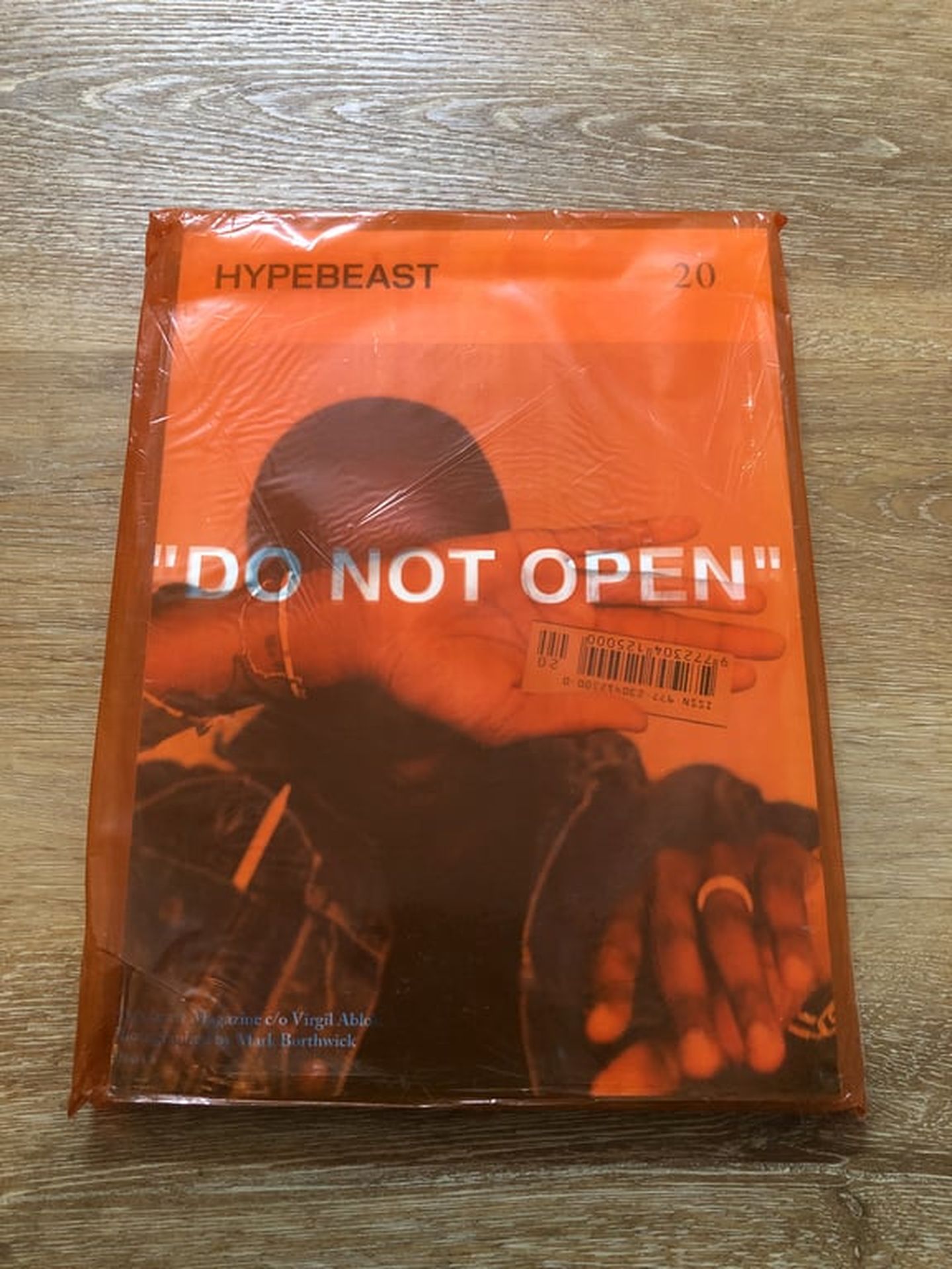 Hypebeast Magazine Issue 20 'Do Not Open' Virgil Abloh off white Pyrex Louis Vuitton