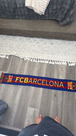 Authentic FC Barcelona Scarf bought at Camp Nou