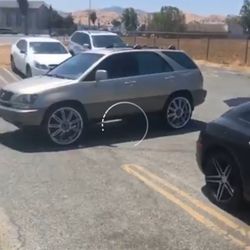 2000 Lexus. Rx300 On 24 Inch Rims