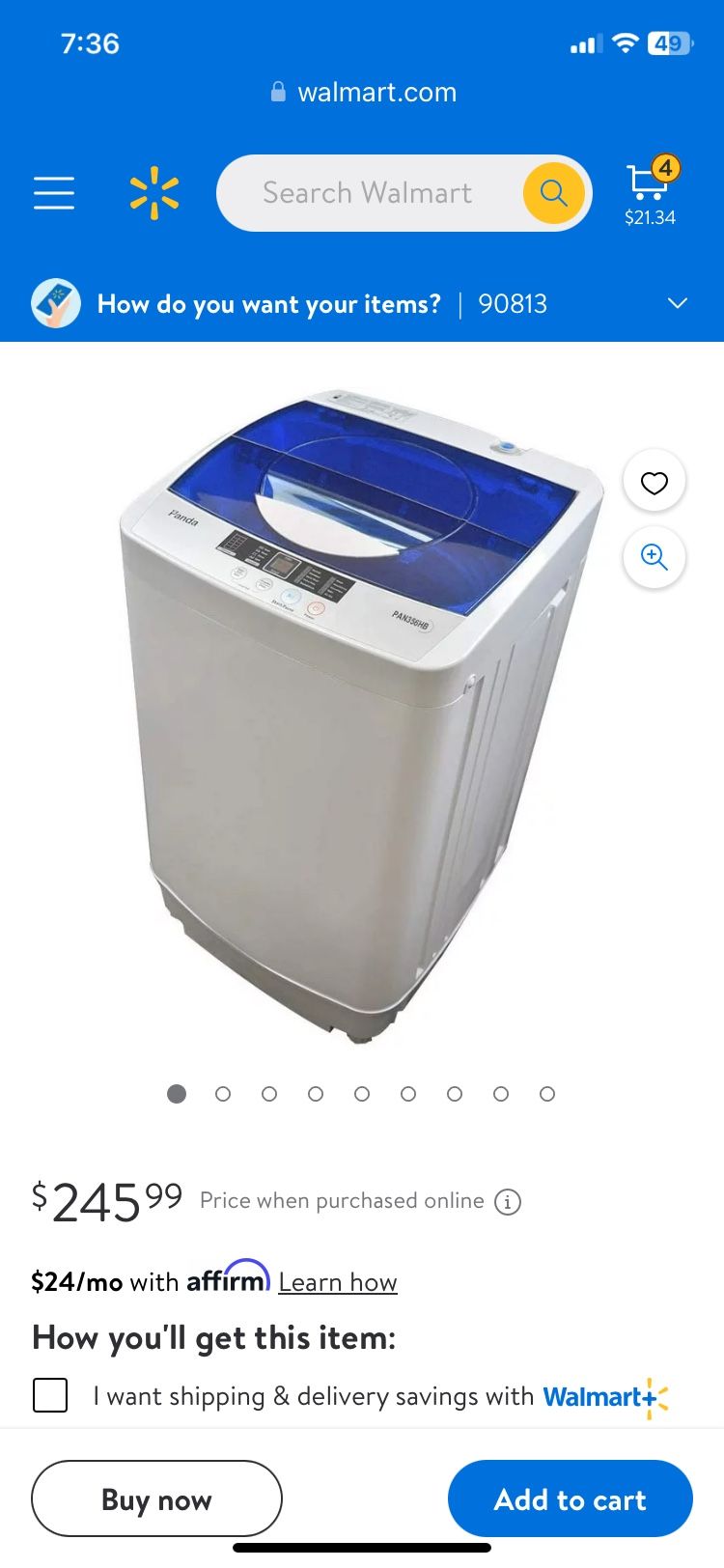 Panda Washer And Dryer