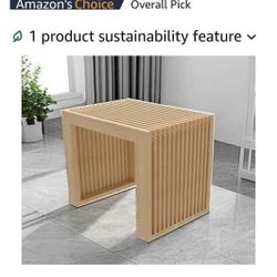 Black Grid Bench / Table New