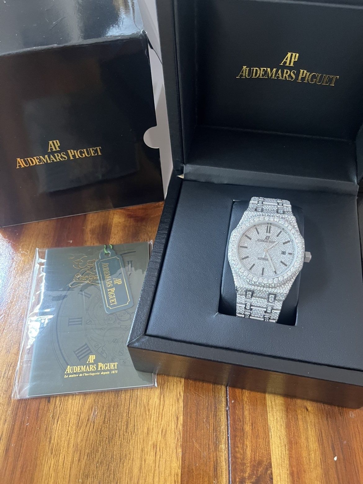 AP moissanite Watch
