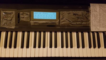 KORG 01W FD WFD. / W sKb Hard CASE