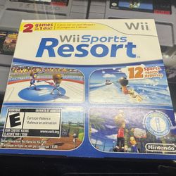 Wii sports resort and Wii sports 2 in 1 disc 