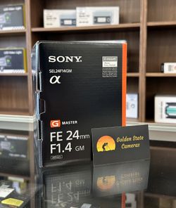 Sony FE 24mm f/1.4 GM Lens (NEW, 1 year warranty)