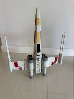 VTG Hasbro Star Wars Giant X-Wing Fighter Ship R2D2 Toy
