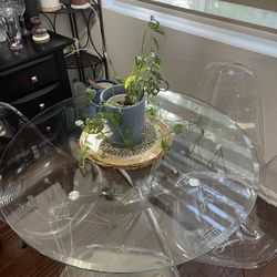 Glass Dining table 