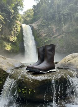 Botas purépechas con casquillo y sin casquillo para trabajo rudo
