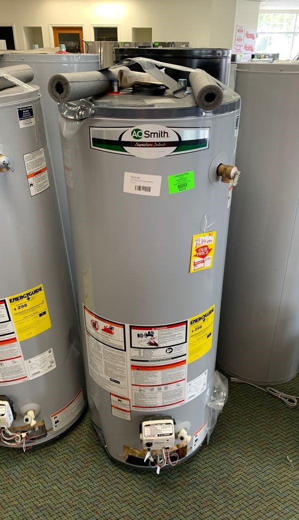 AO SMITH G9 TNVR 50 gallon gas water heater