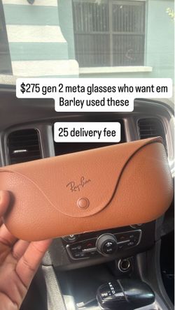 Wayfarer meta glasses (gen 2)