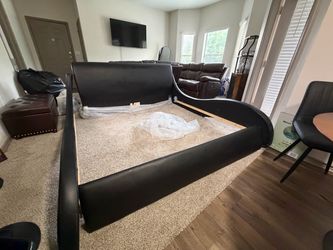 King Size Bedframe ** Willing to negotiate