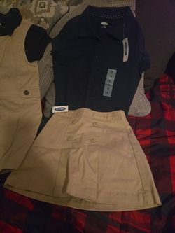 NEW!! Lil girls school uniform Medium