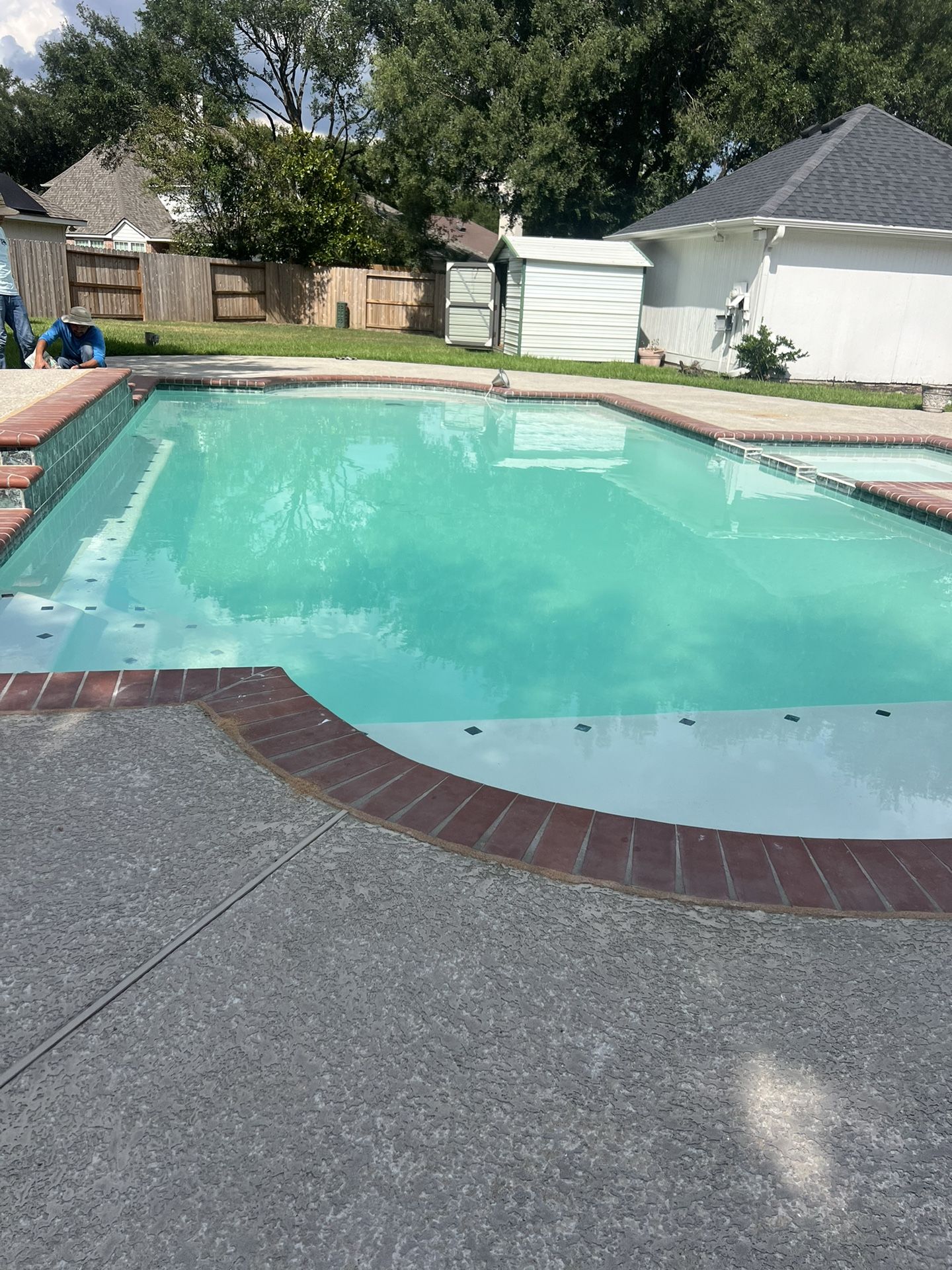 Pool Plaster .