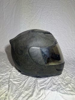 ICON Airmada Chantilly Motorcycle Helmet – Size Large – Smoked Visor