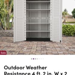 Outdoor Weather Resistant Shed