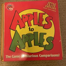 Apples to Apples