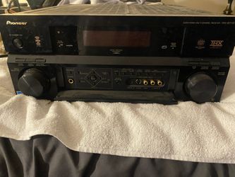 Pioneer and Yamaha Channel Receivers Plus Speakers