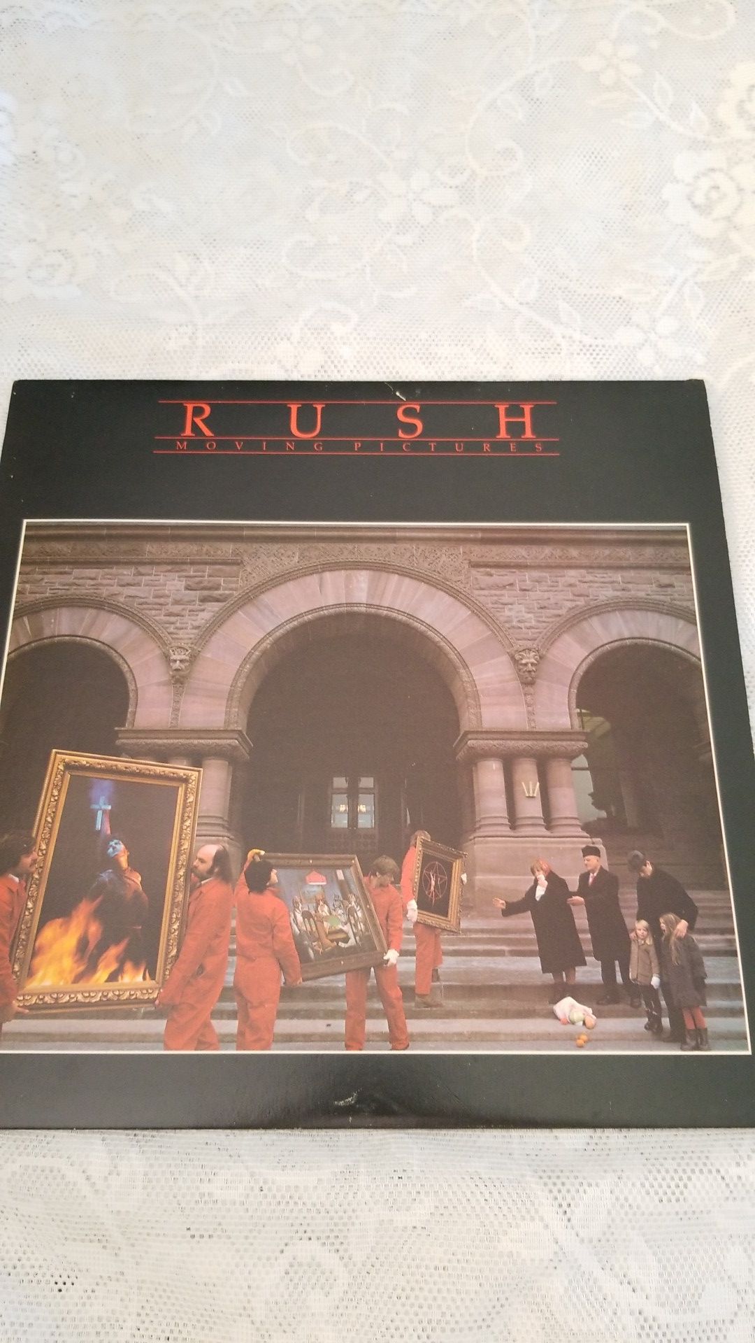 RUSH MOVING PICTURES VINYL LP RECORD ALBUM